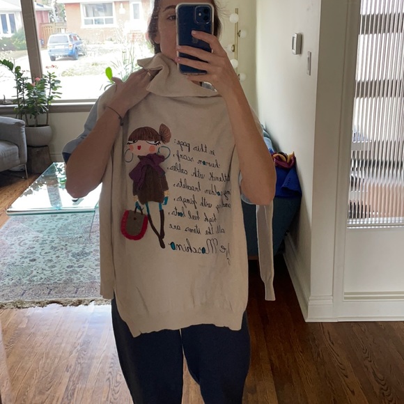 Vintage Moschino  Love Oversized Turtleneck - Picture 7 of 7